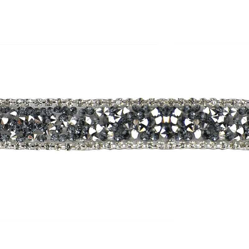 Iron-On Rhinestone Banding - 1/2" Width (10 Yard Roll) - BRSY-20-11 Crystal