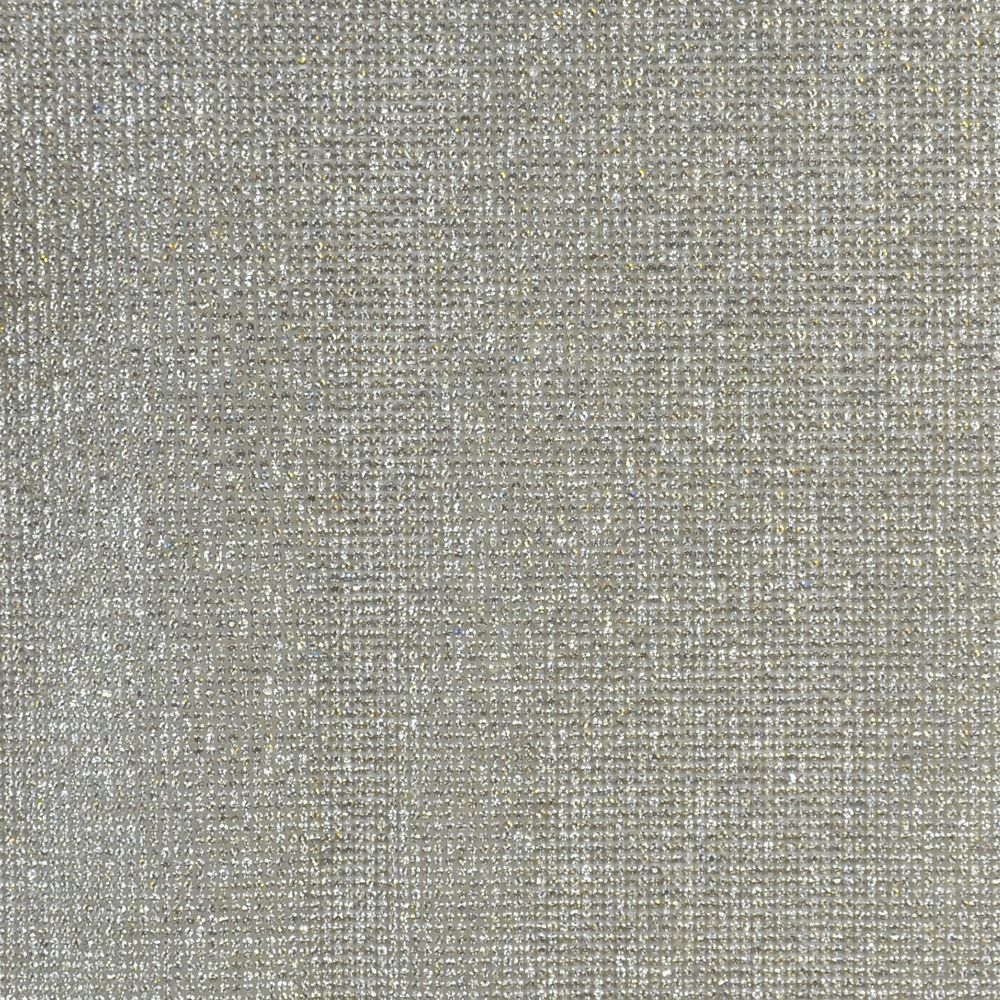 Iron-on Rhinestone Trim Roll - 18" W x 48 3/4" L - BRSR-11 Silver