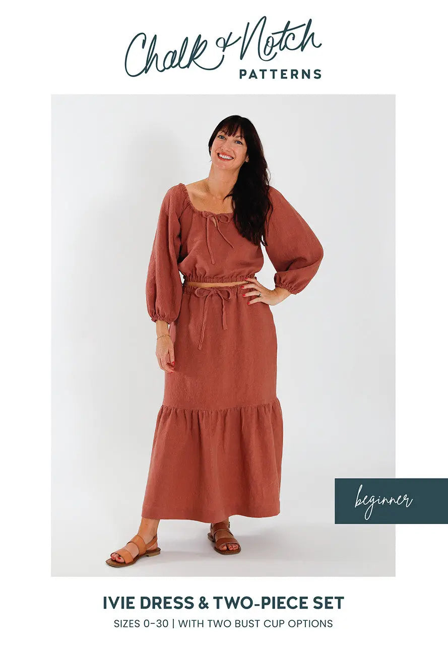 Ivie Printed Pattern - Linda's Electric Quilters