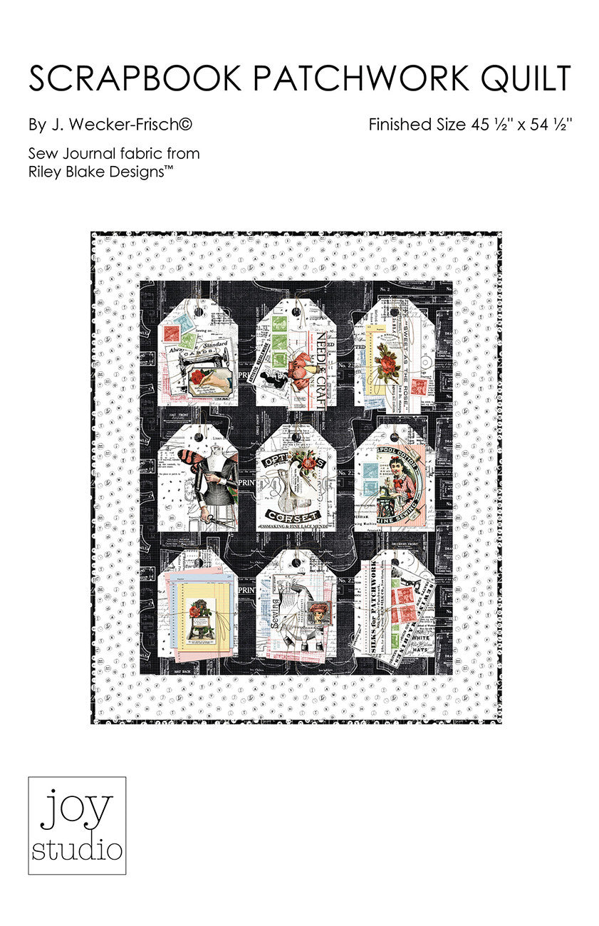 J. Wecker Frisch Scrapbook Patchwork Quilt Pattern