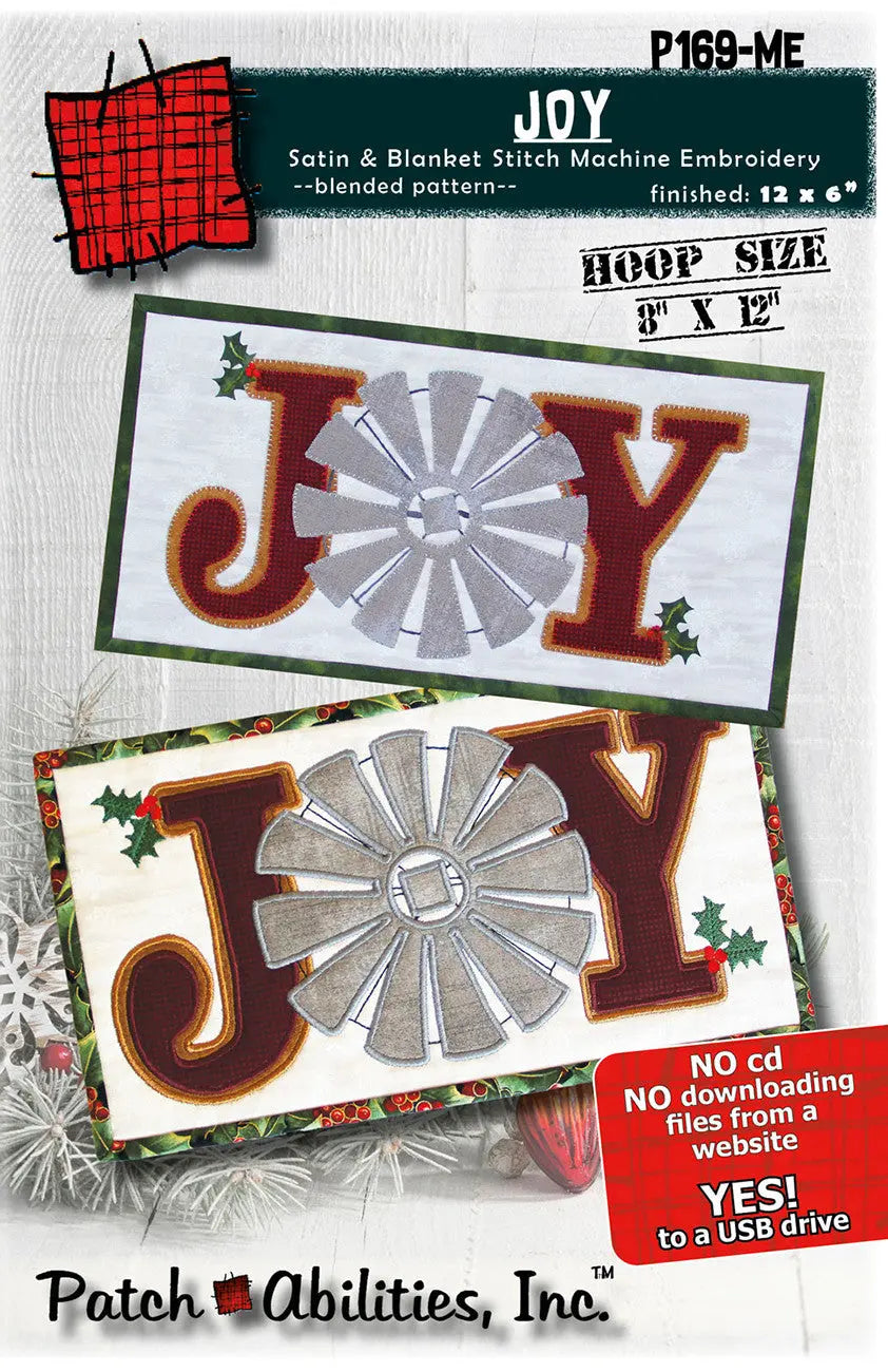 JOY Machine Embroidery Version - Linda's Electric Quilters