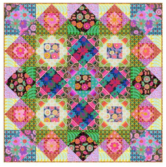 Jumpstart quilt pattern by Anna Maria — modern quilt design