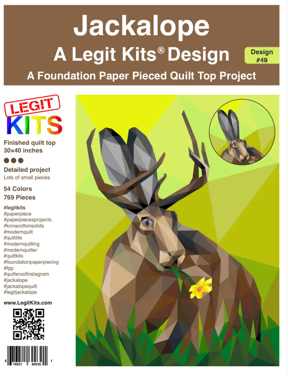 Jackalope Quilt Kit - Linda's Electric Quilters