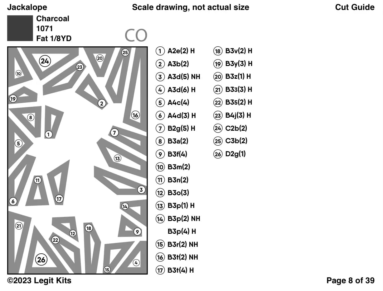 Jackalope Quilt Kit - Linda's Electric Quilters