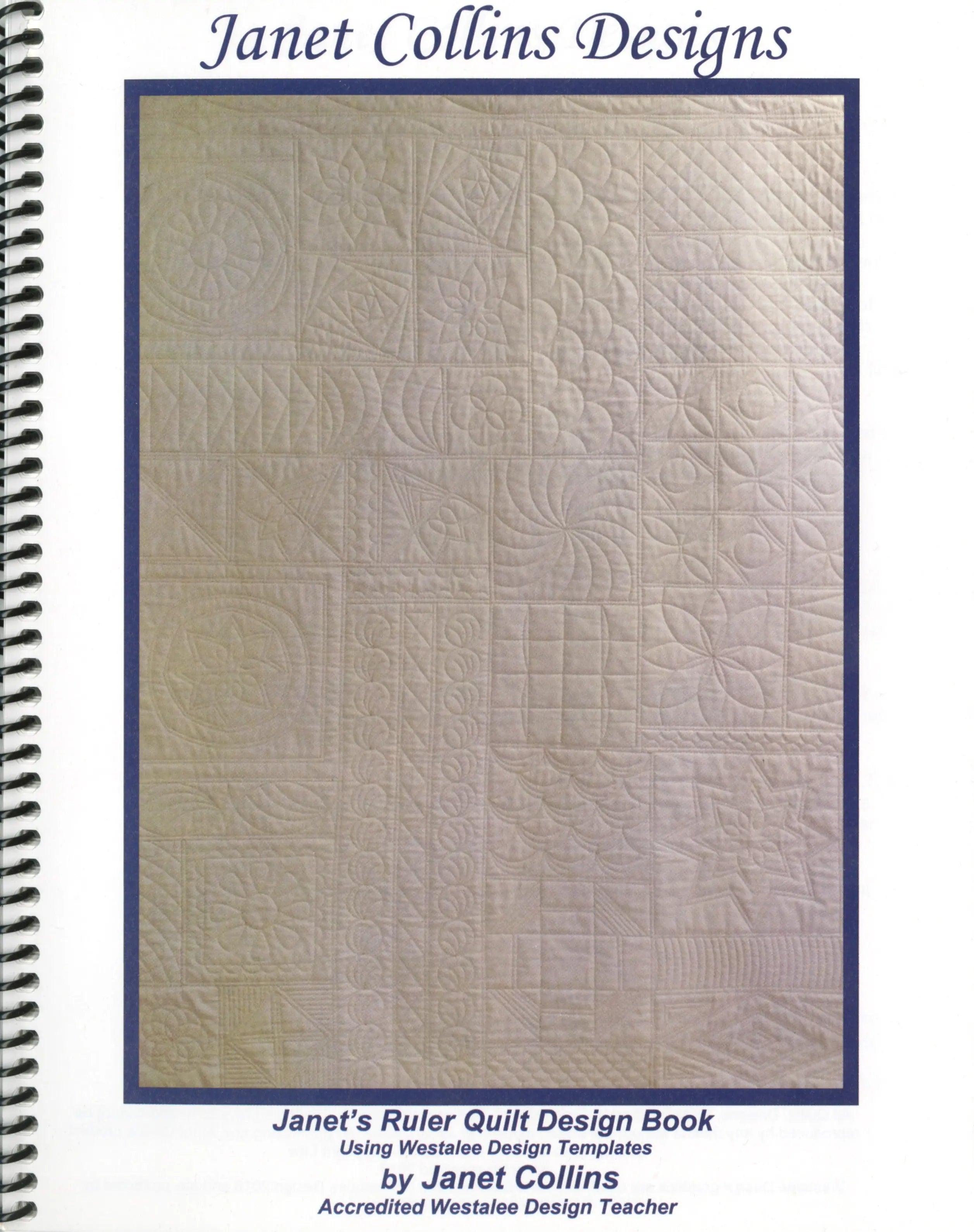 Janet's Ruler Quilt Design Book - Linda's Electric Quilters