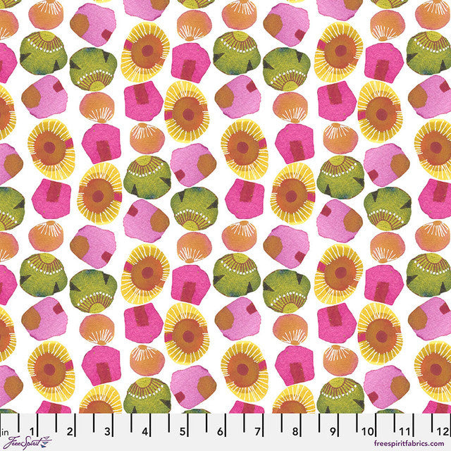 Jelly Pink Colori Cotton 44"/45" Fabric Per Yard