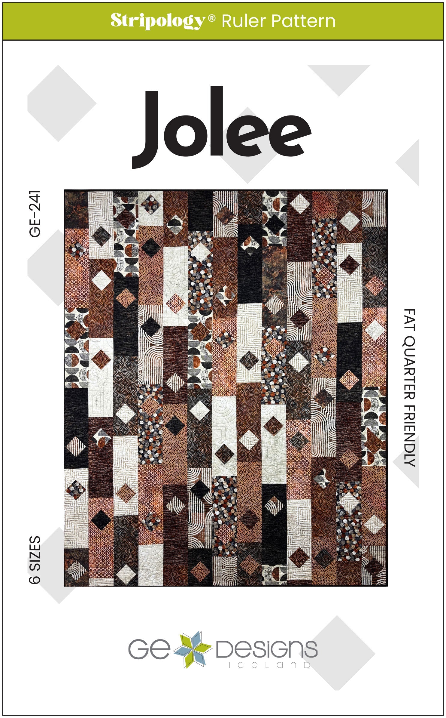 Jolee - 1/2 yard or Fat Quarter Pattern 241