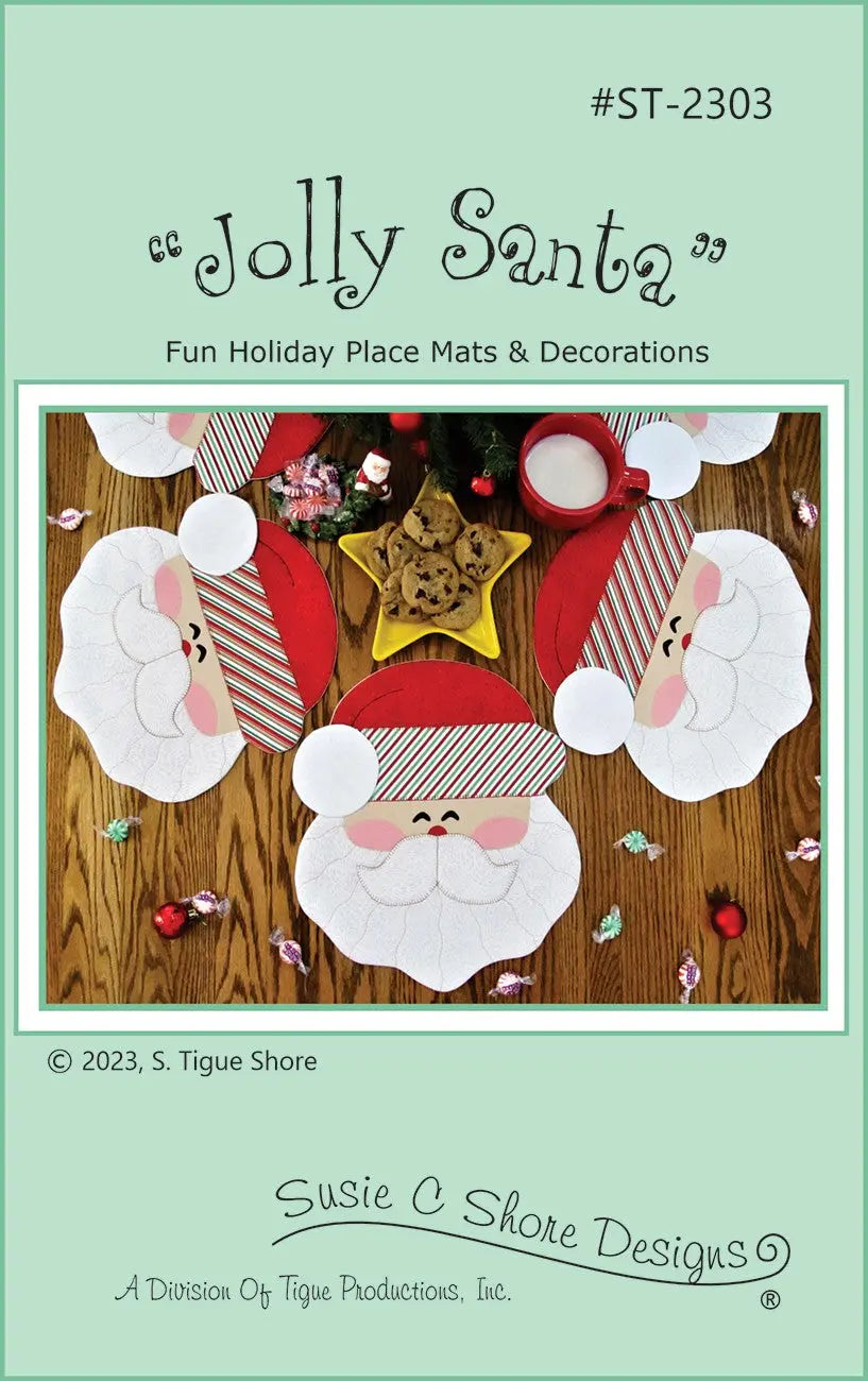 Jolly Santa - Linda's Electric Quilters