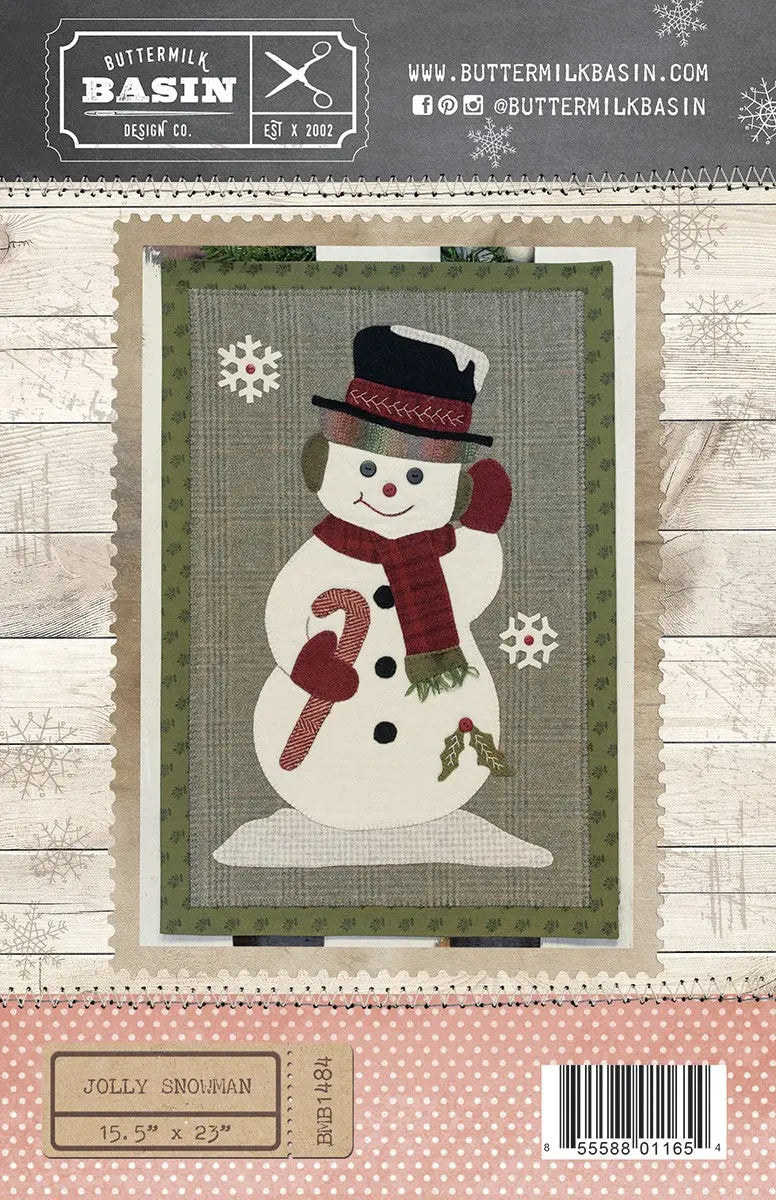 Jolly Snowman - Linda's Electric Quilters