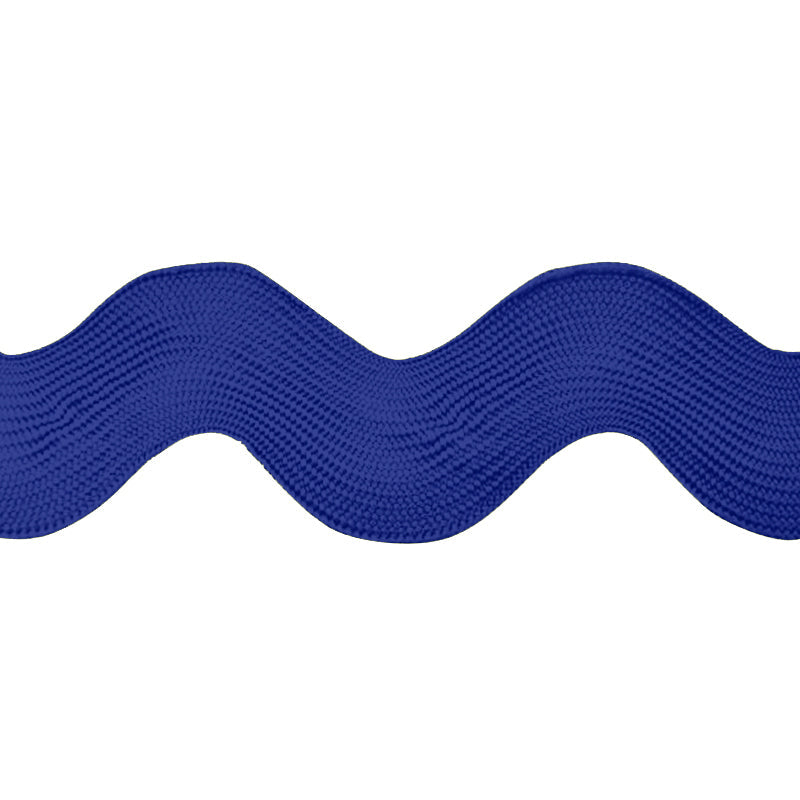 Jumbo Rick Rack Collection - 38mm Width (15 Yard Roll) - BRC-38MM-04 Royal Blue