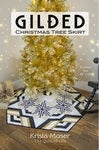 Gilded Christmas tree skirt pattern by Krista Moser