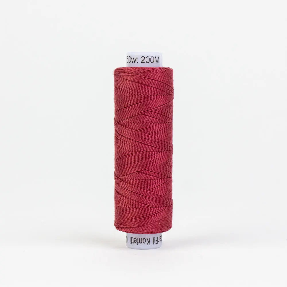 KT305 - Konfetti™ 50wt Egyptian Cotton Dark Rose Thread WonderFil USA