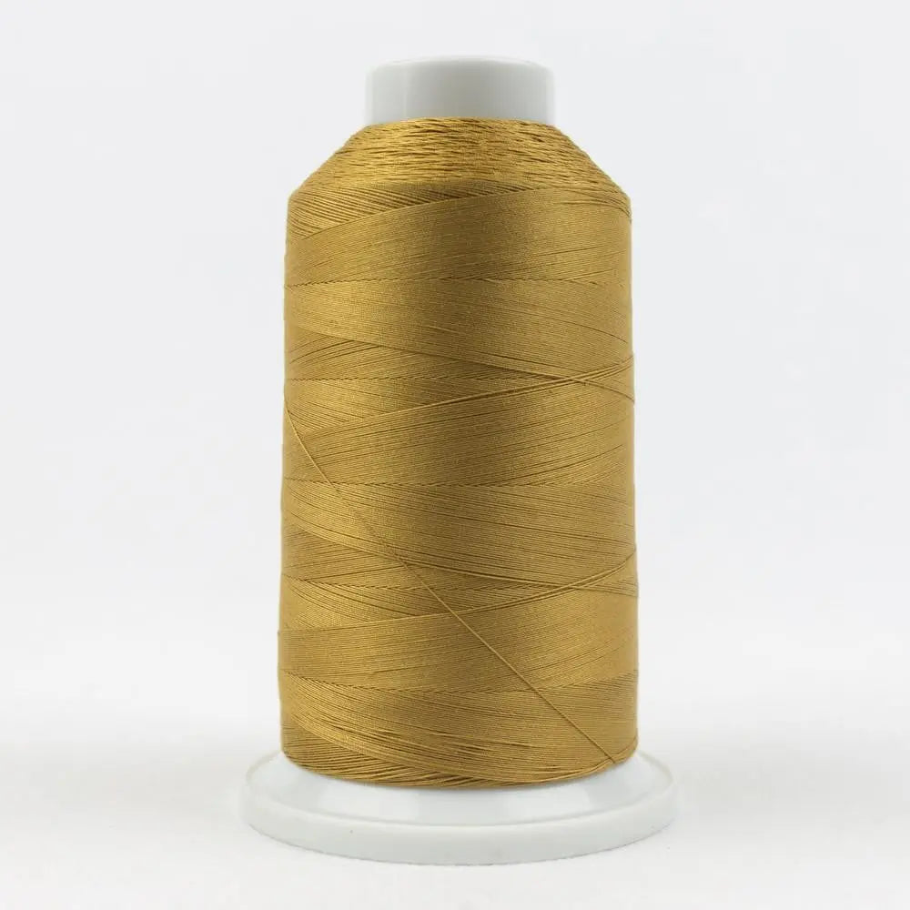 KT401 - Konfetti™ 50wt Egyptian Cotton Dark Gold Thread WonderFil USA