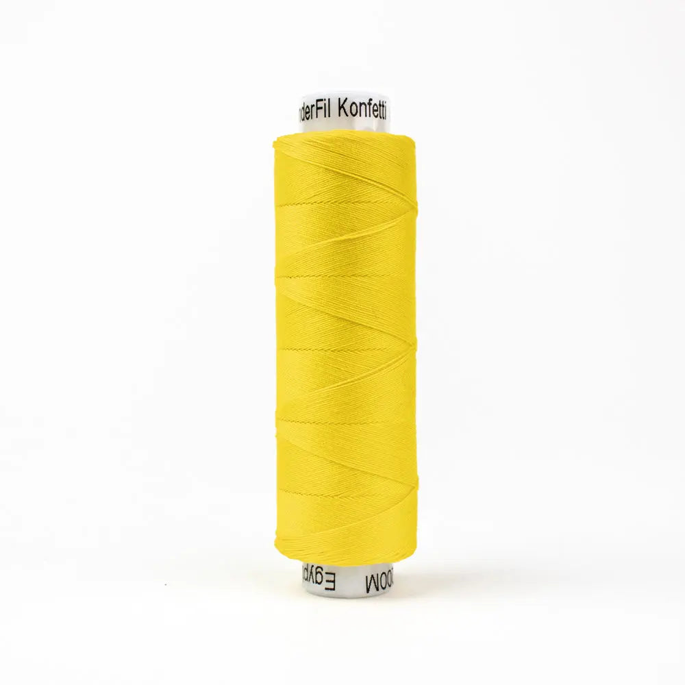 KT407 - Konfetti™ 50wt Egyptian Cotton Thread Yuzu WonderFil USA