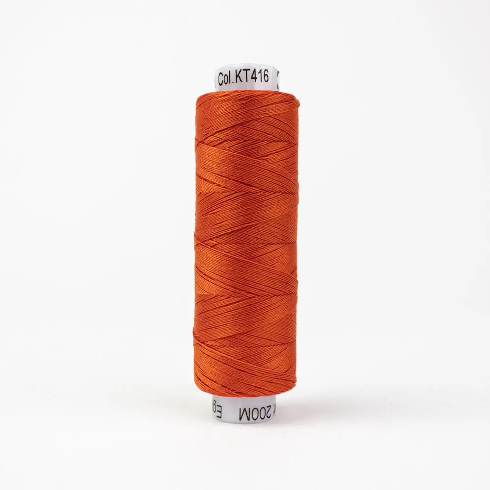 KT416 - Konfetti™ 50wt Egyptian Cotton Thread Ember WonderFil USA