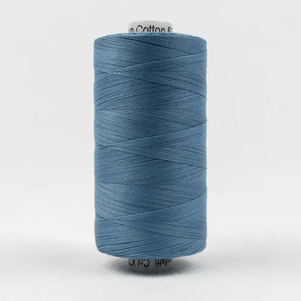 KT600 - Konfetti™ 50wt Egyptian Cotton Blue Thread WonderFil USA