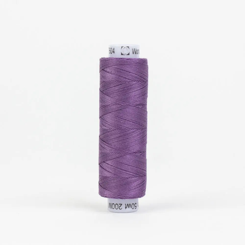 KT604 - Konfetti™ 50wt Egyptian Cotton Mauve Thread WonderFil USA