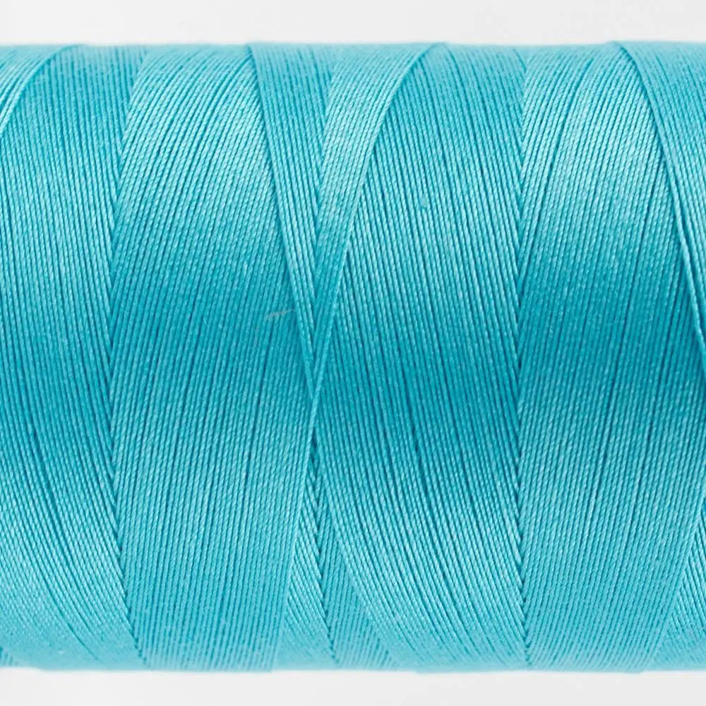KT608 - Konfetti™ 50wt Egyptian Cotton Medium Peacock Blue Thread WonderFil USA