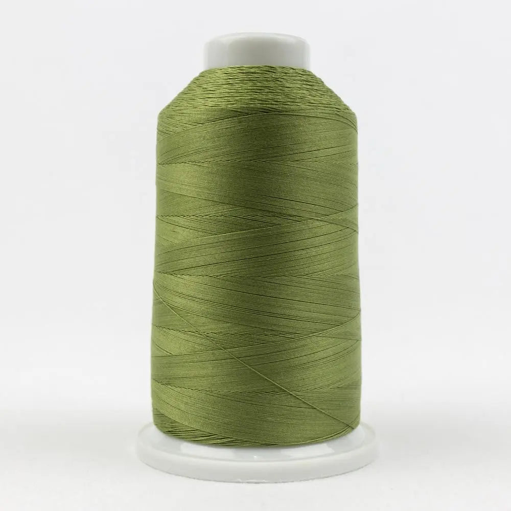 KT612 - Konfetti™ 50wt Egyptian Cotton Olive Green Thread WonderFil USA