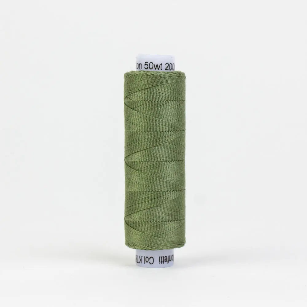 KT613 - Konfetti™ 50wt Egyptian Cotton Grey Khaki Thread WonderFil USA
