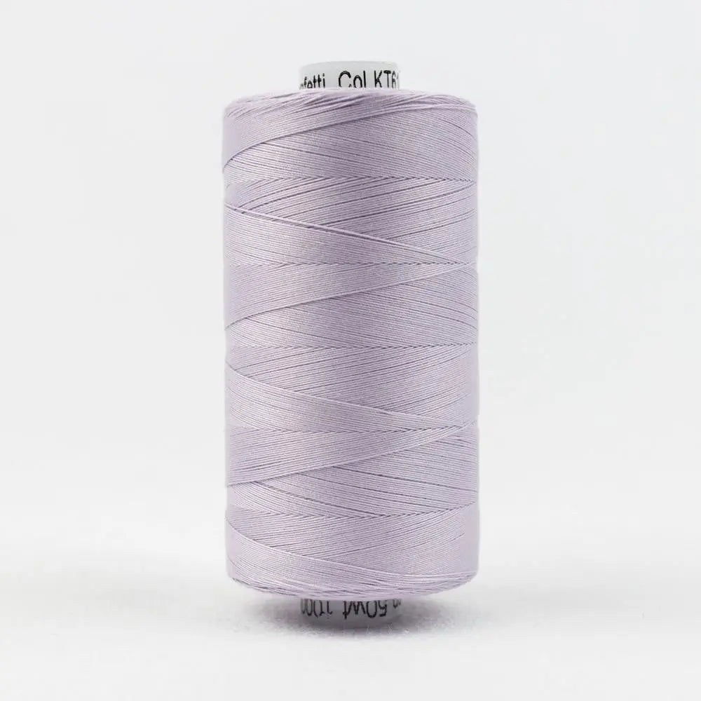 KT614 - Konfetti™ 50wt Egyptian Cotton Light Mauve Thread WonderFil USA
