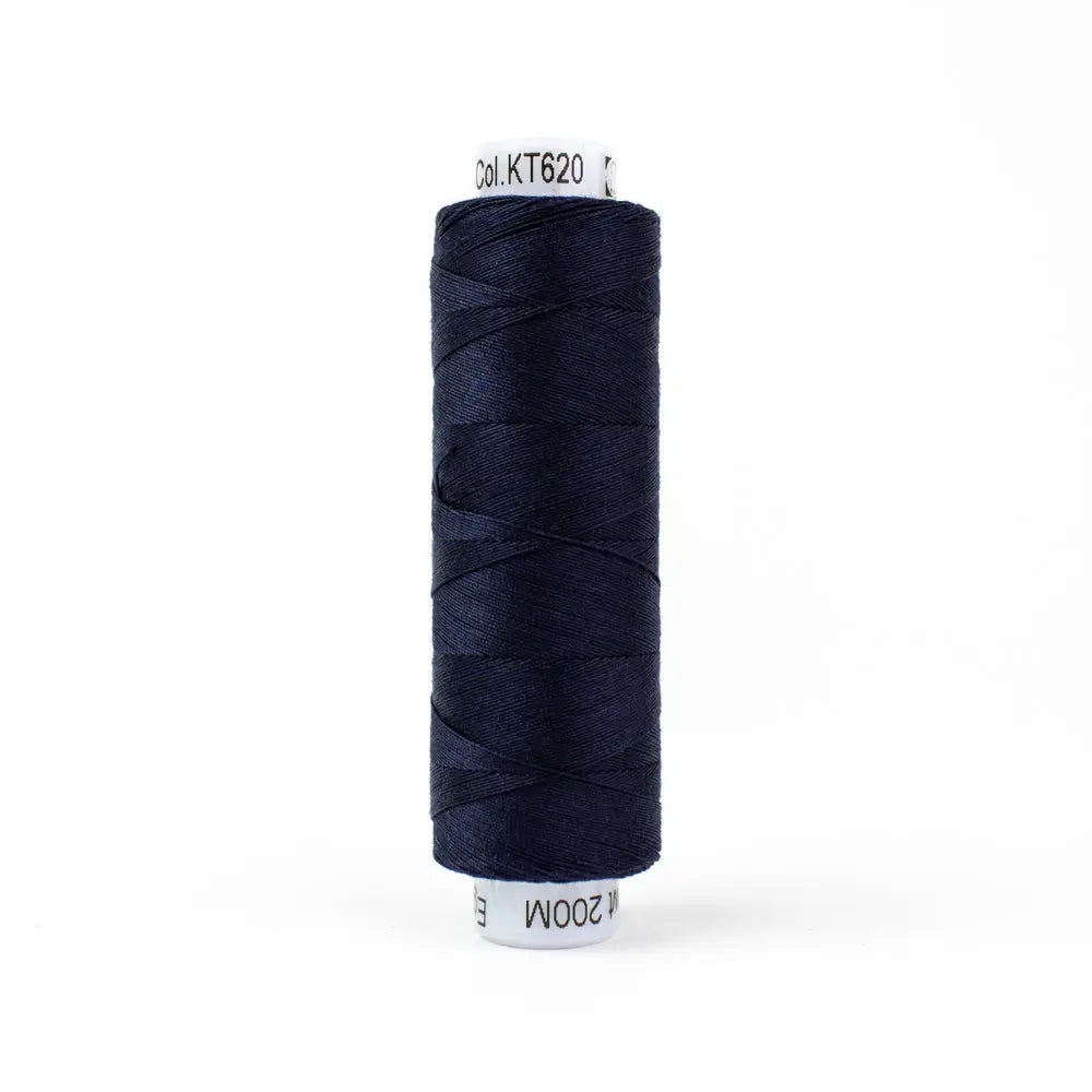 KT620 - Konfetti™ 50wt Egyptian Cotton Thread Deep Sea WonderFil USA
