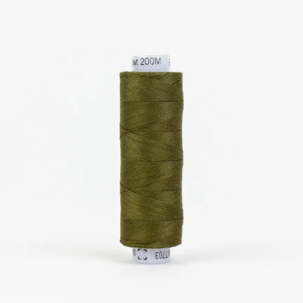 KT703 - Konfetti™ 50wt Egyptian Cotton Avocado Green Thread WonderFil USA
