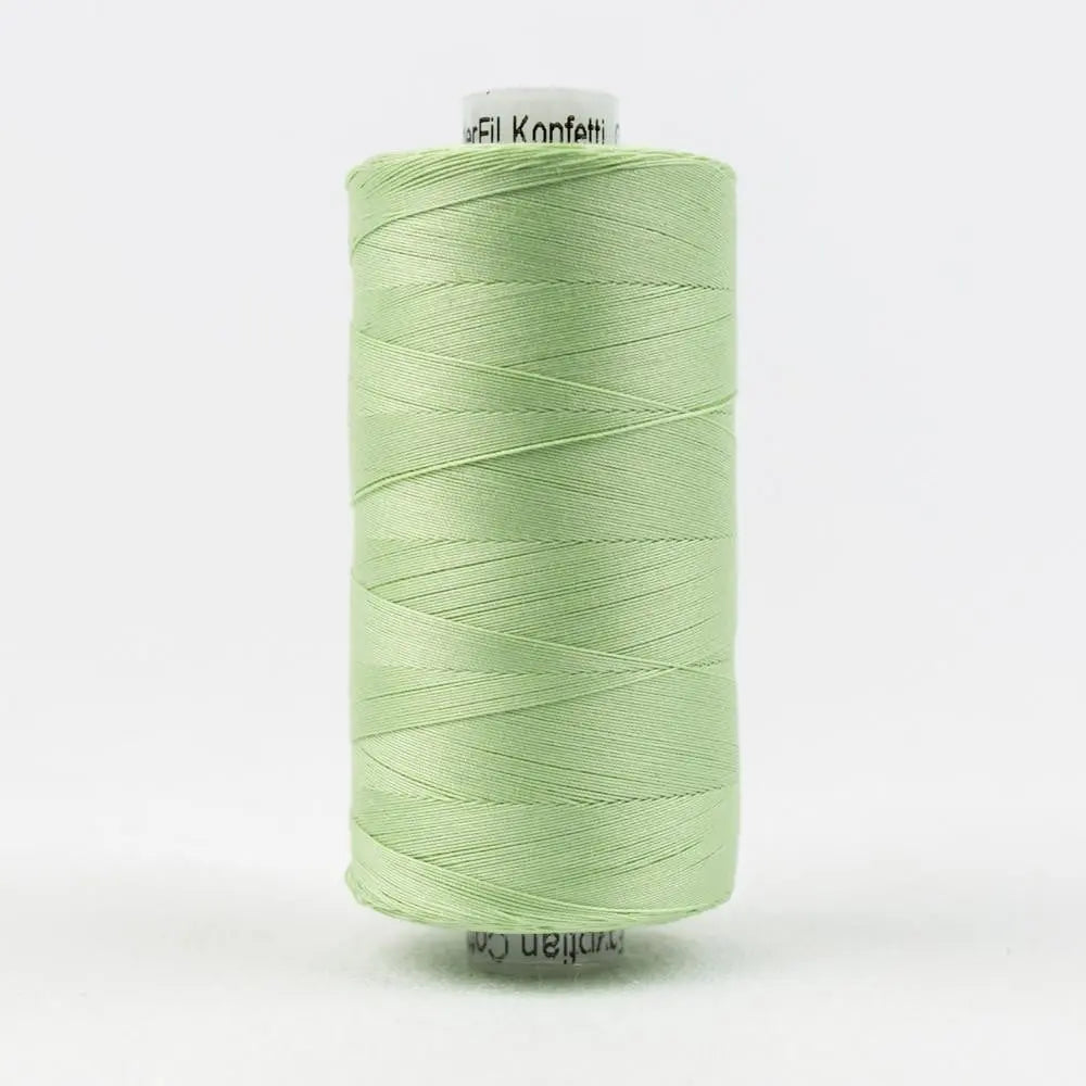 KT706 - Konfetti™ 50wt Egyptian Cotton Mint Green Thread WonderFil USA