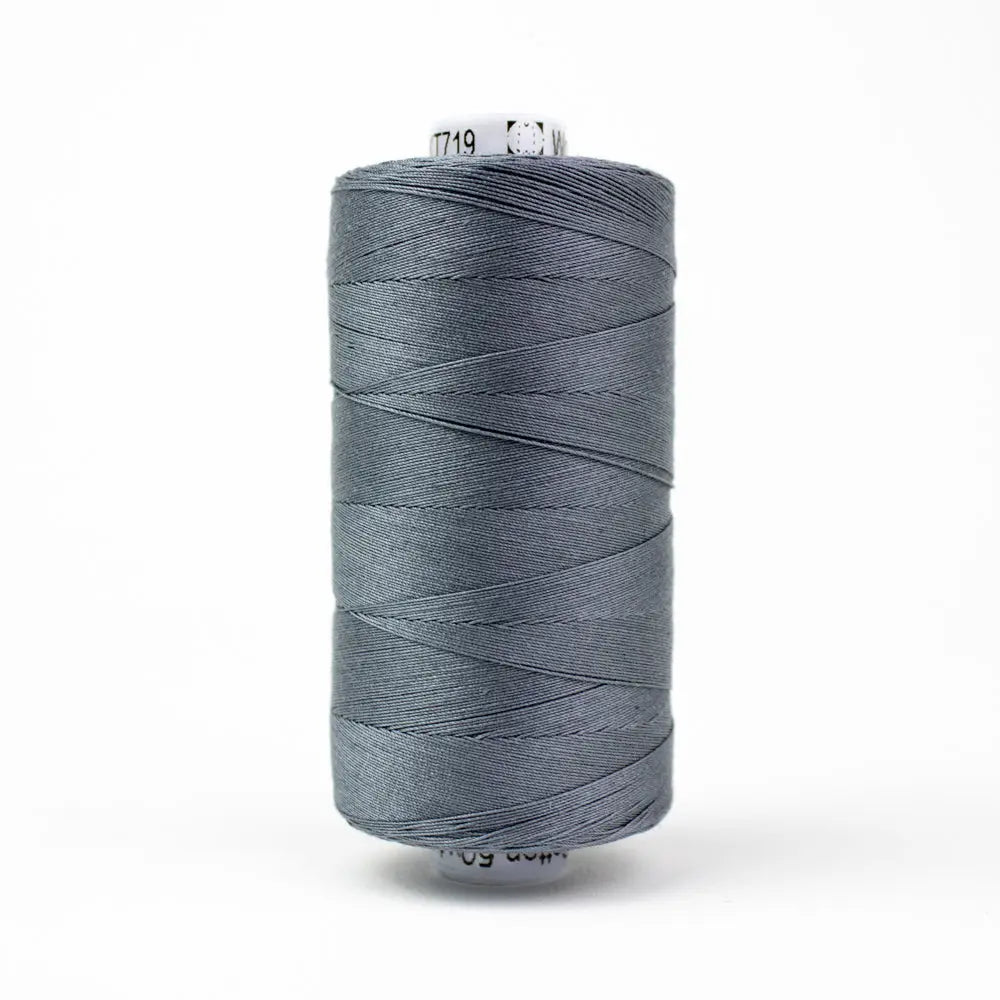 KT719 - Konfetti™ 50wt Egyptian Cotton Thread Slate WonderFil USA