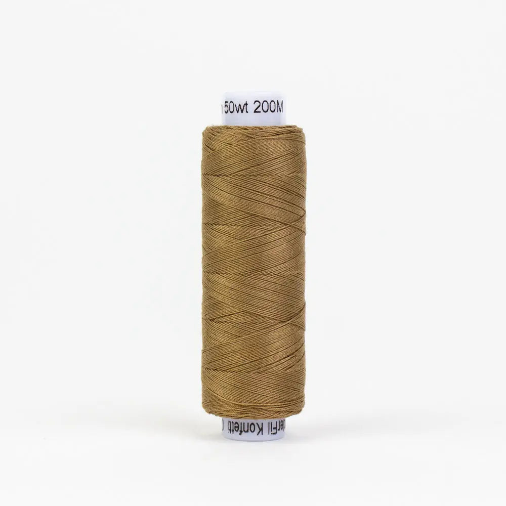 KT801 - Konfetti™ 50wt Egyptian Cotton Brown Thread WonderFil USA