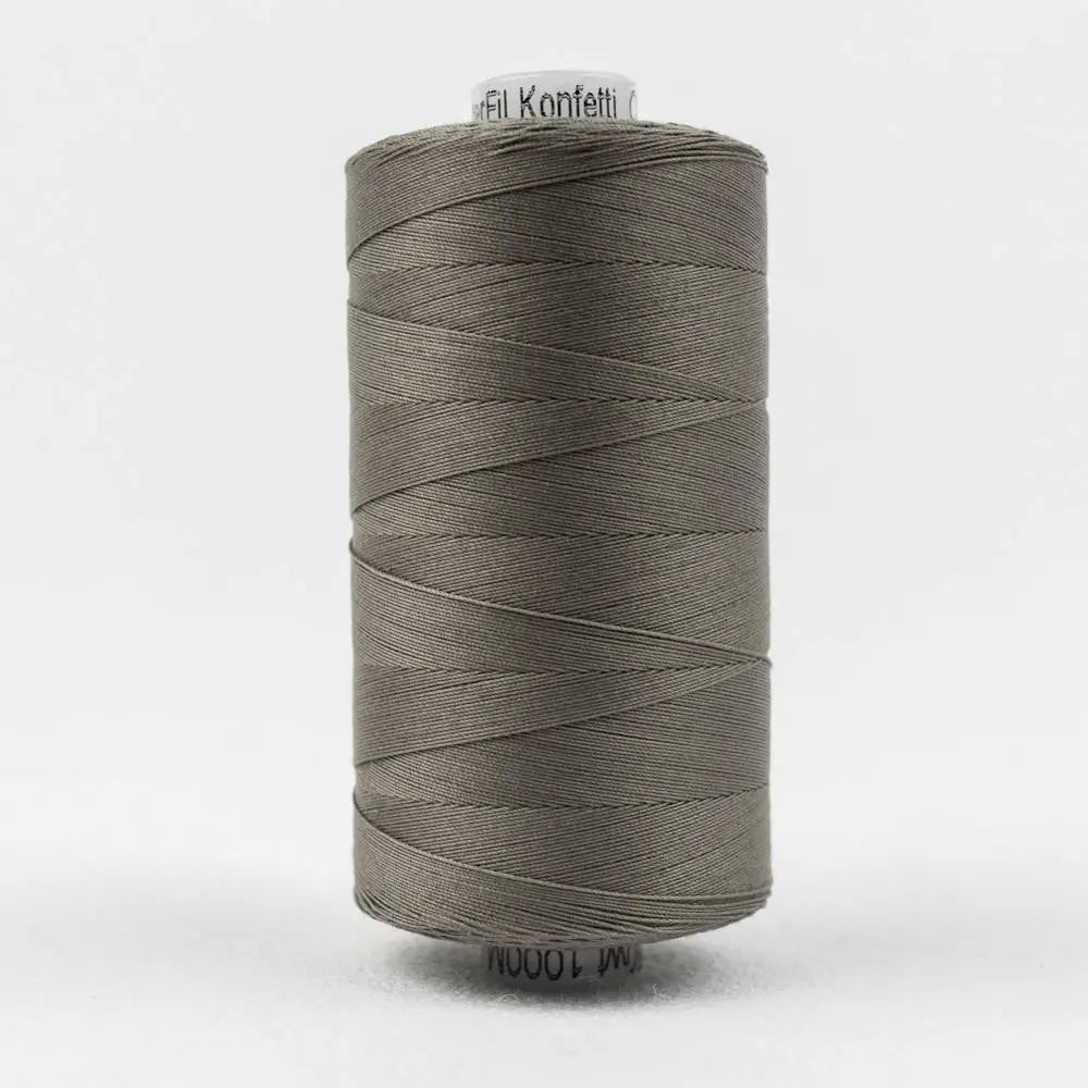KT804 - Konfetti™ 50wt Egyptian Cotton Brown Grey Thread WonderFil USA