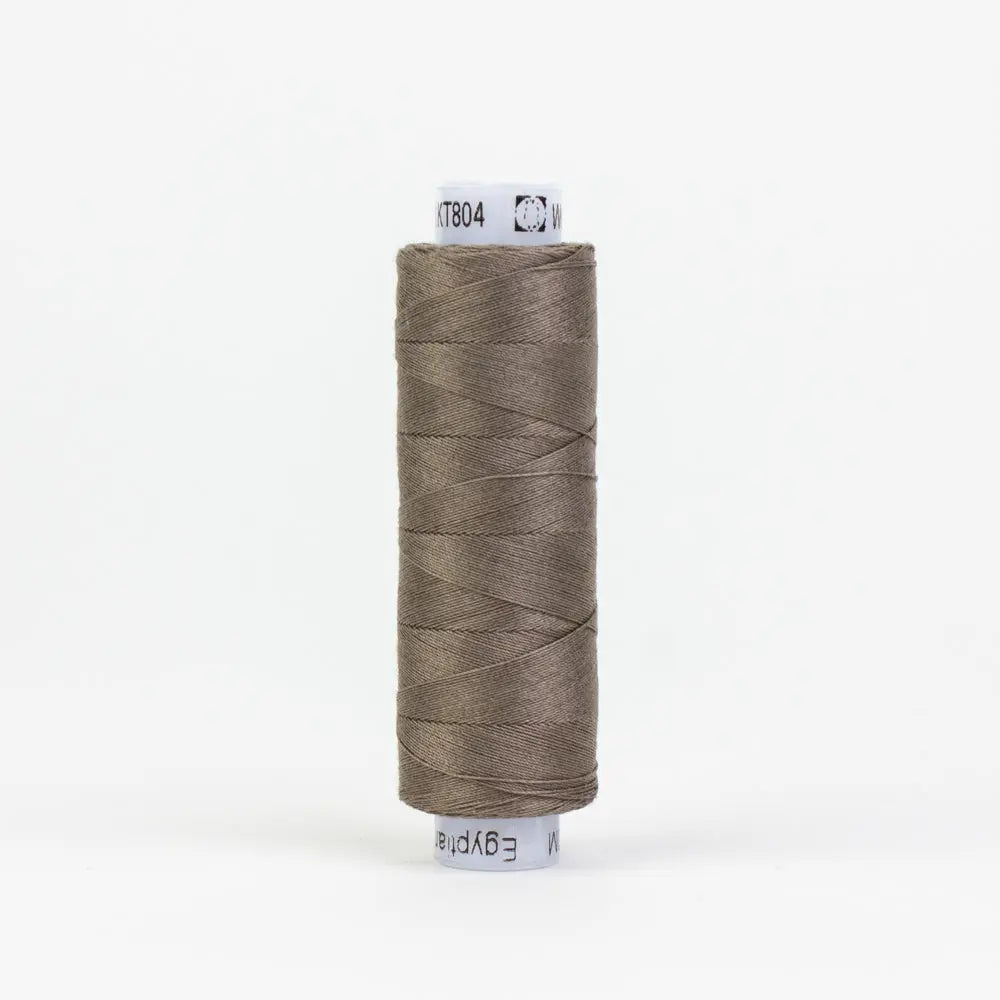 KT804 - Konfetti™ 50wt Egyptian Cotton Brown Grey Thread WonderFil USA