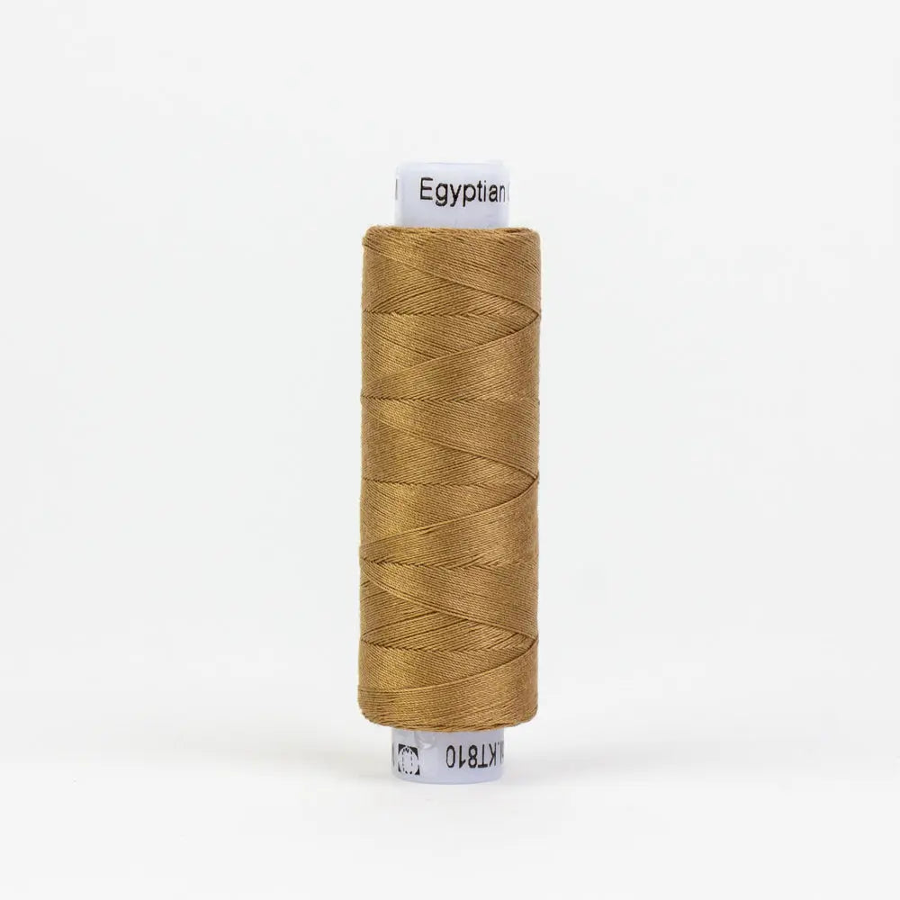 KT810 - Konfetti™ 50wt Egyptian Cotton Warm Brown Thread WonderFil USA