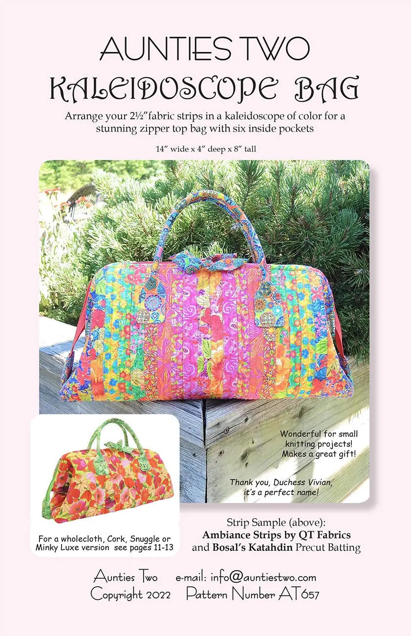 Kaleidoscope Bag - Linda's Electric Quilters