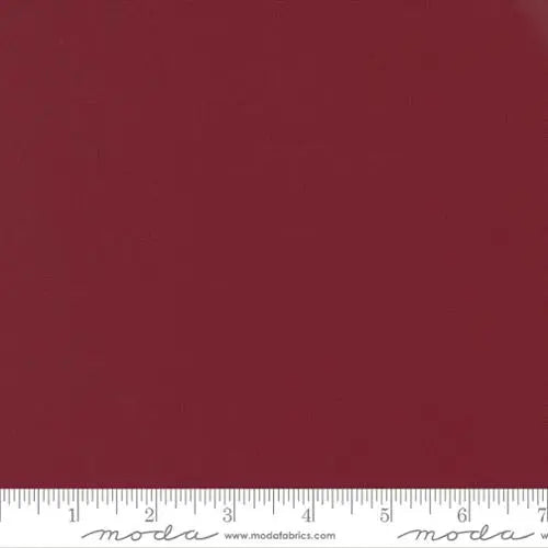 Kansas Red Bella Solids 44"/45" Fabric Per Yard Moda Fabrics & Supplies