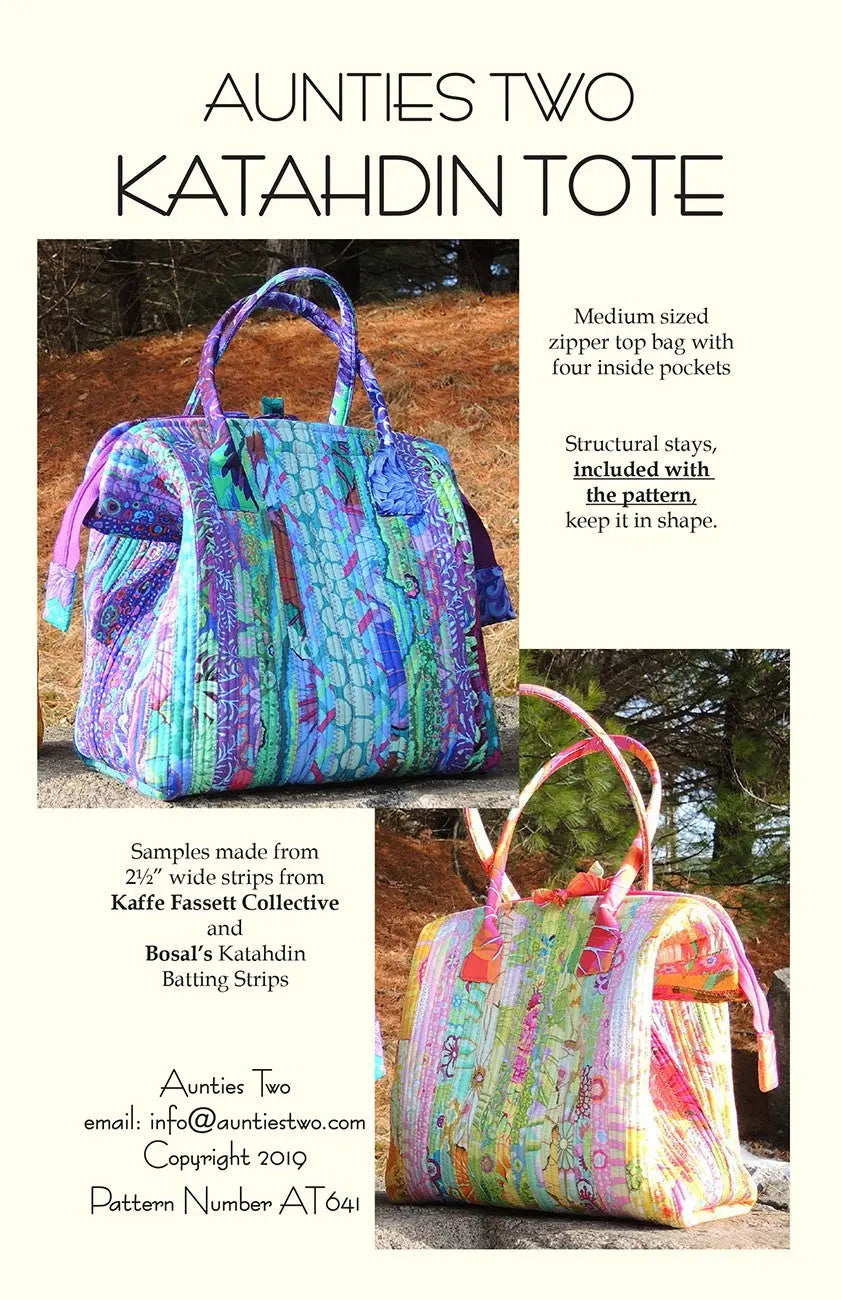 Katahdin Tote - Linda's Electric Quilters