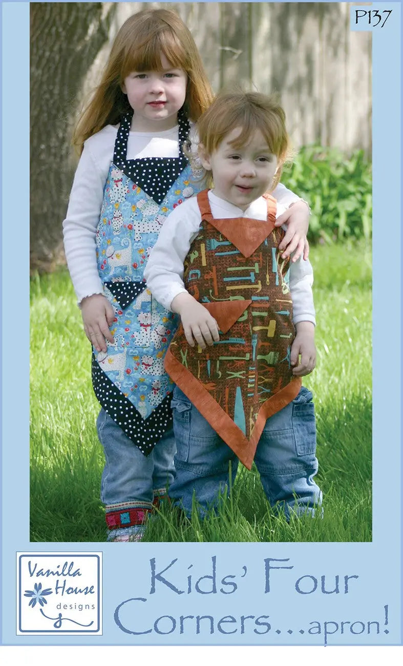 Kids Four Corners Apron - Linda's Electric Quilters