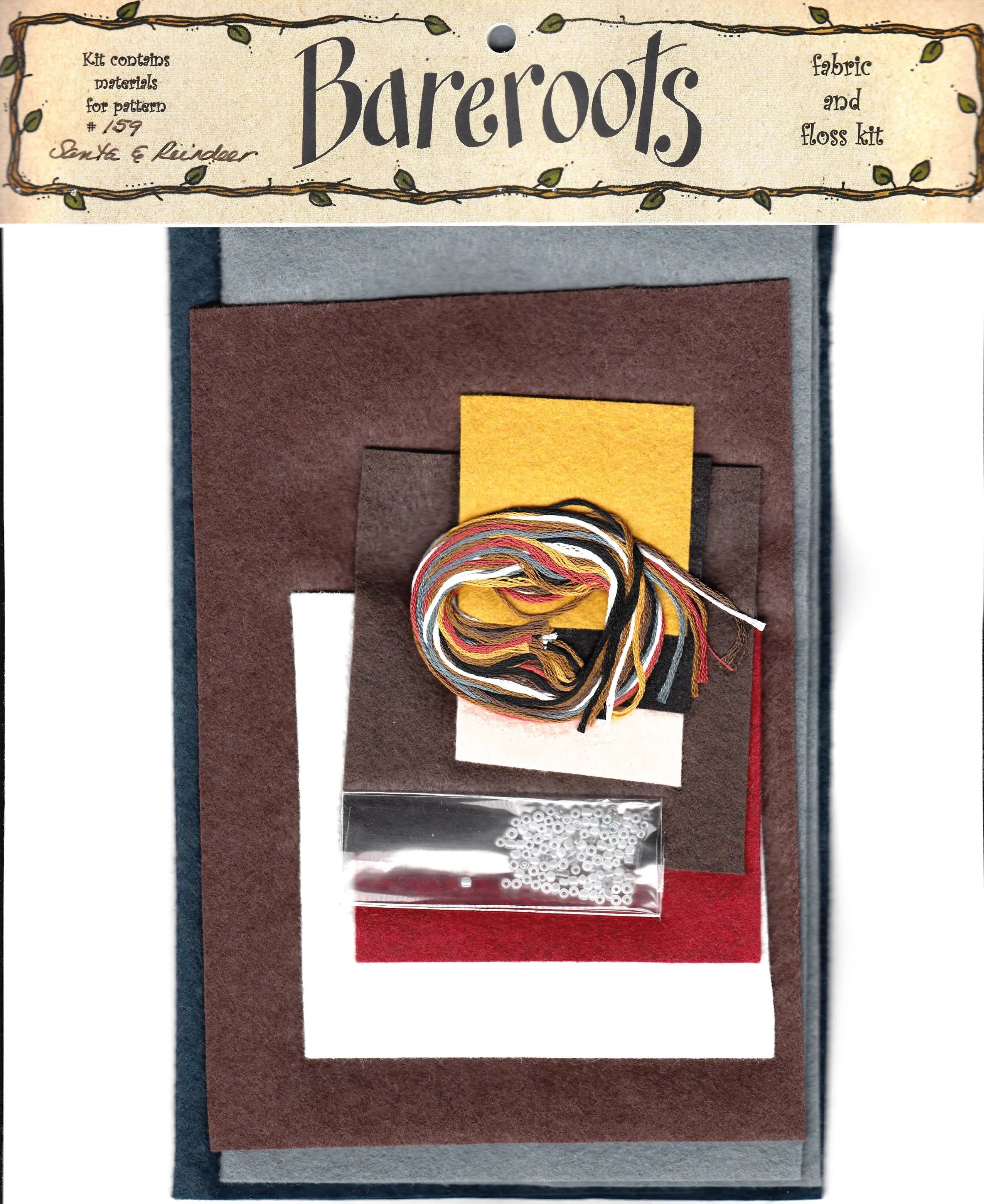 Kit Candle Mat Santa & Reindeer - Linda's Electric Quilters