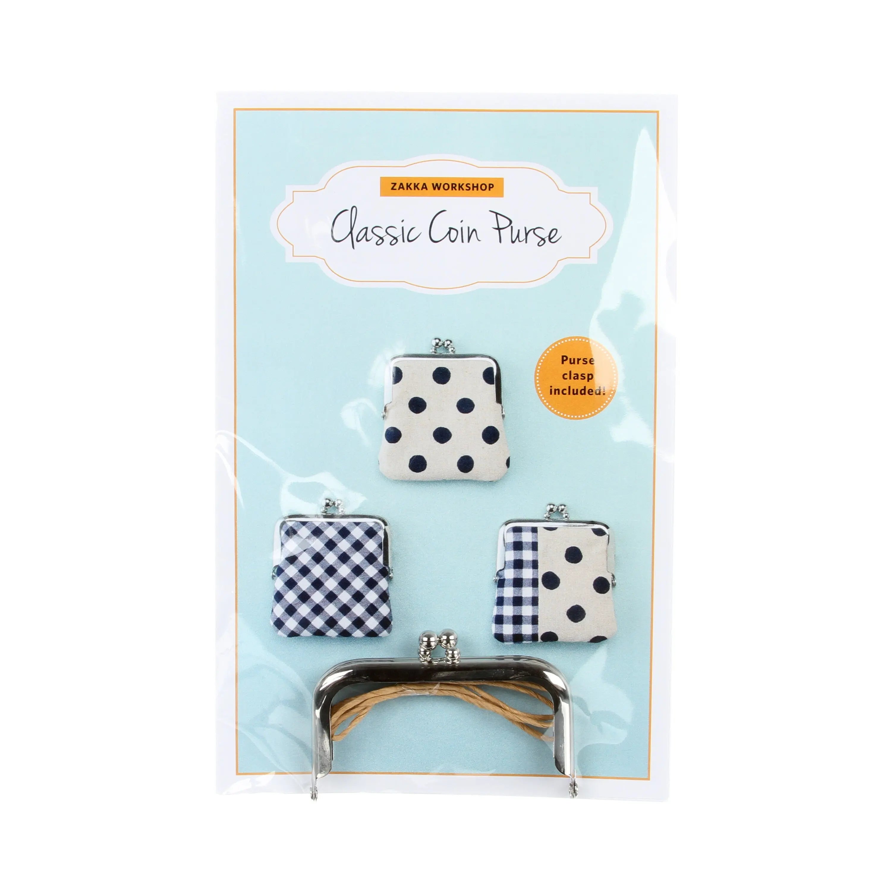 Kit Classic Coin Purse with Pattern - Linda's Electric Quilters