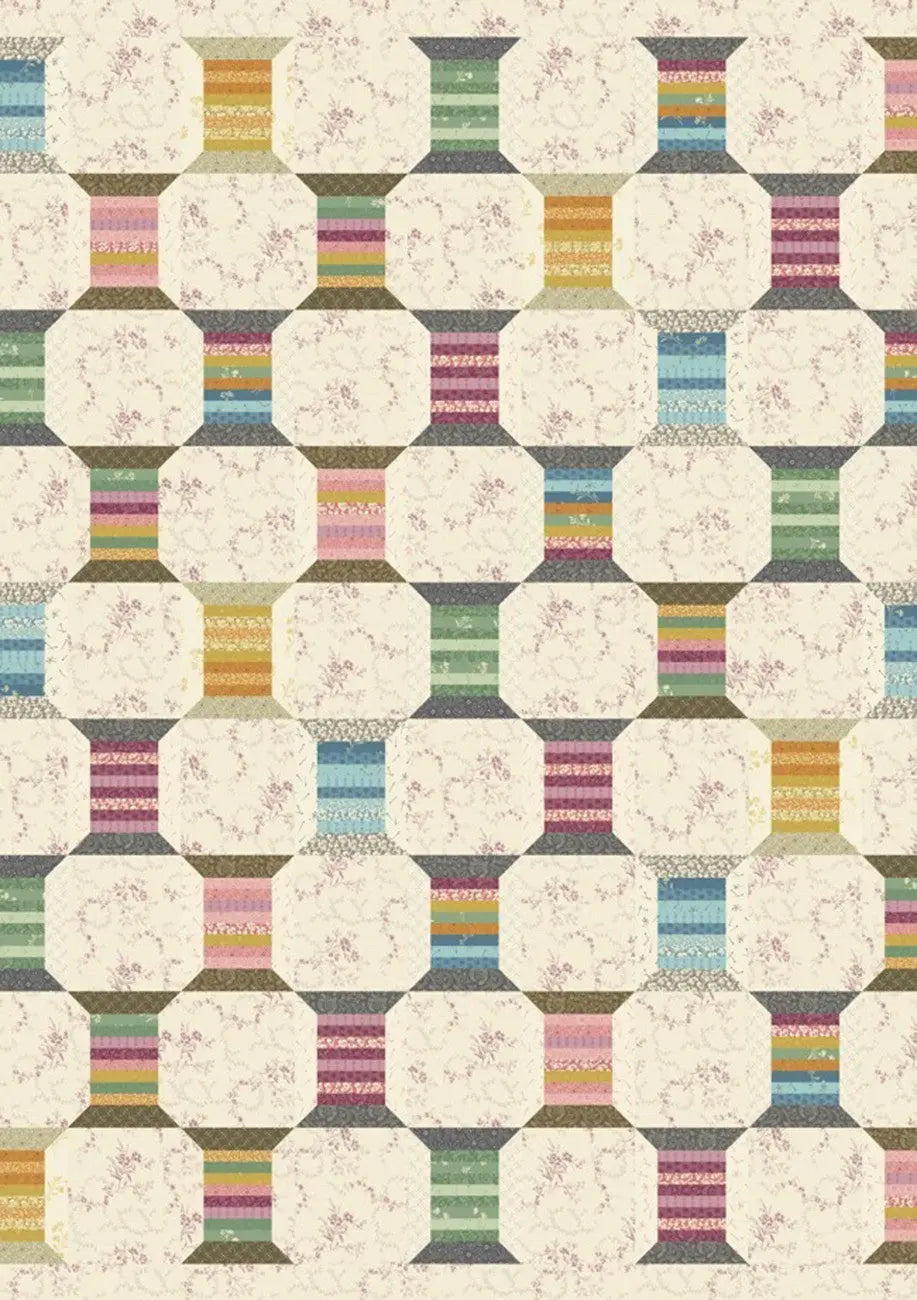 Kitchen Towel Variegated Thread - Linda's Electric Quilters