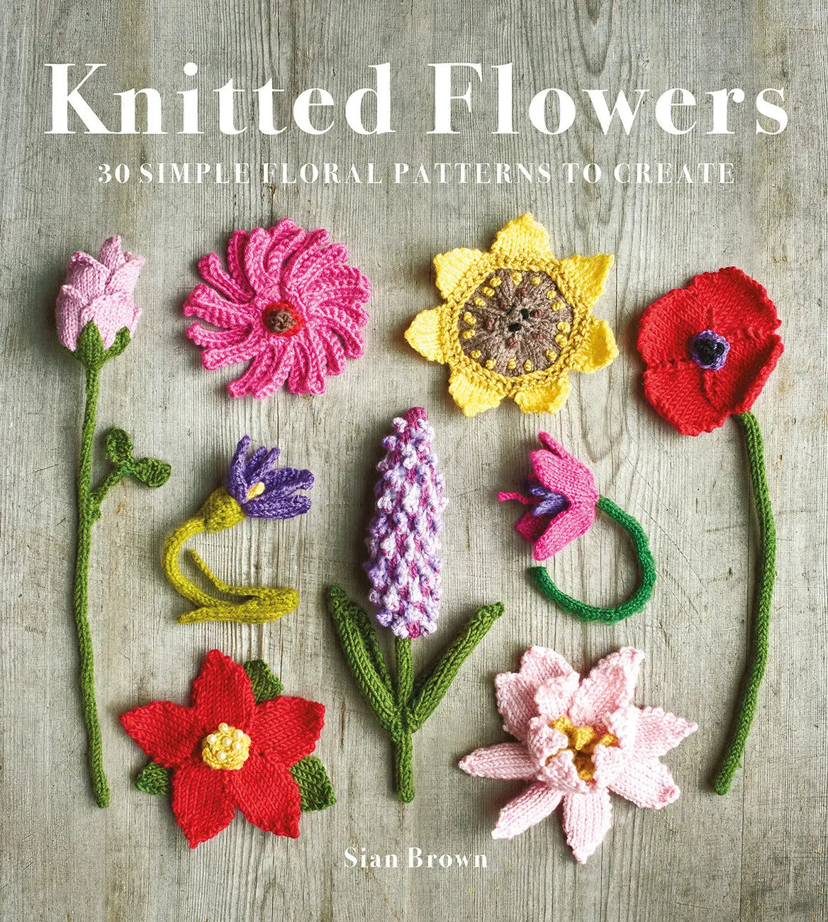 Knitted Flowers - Linda's Electric Quilters