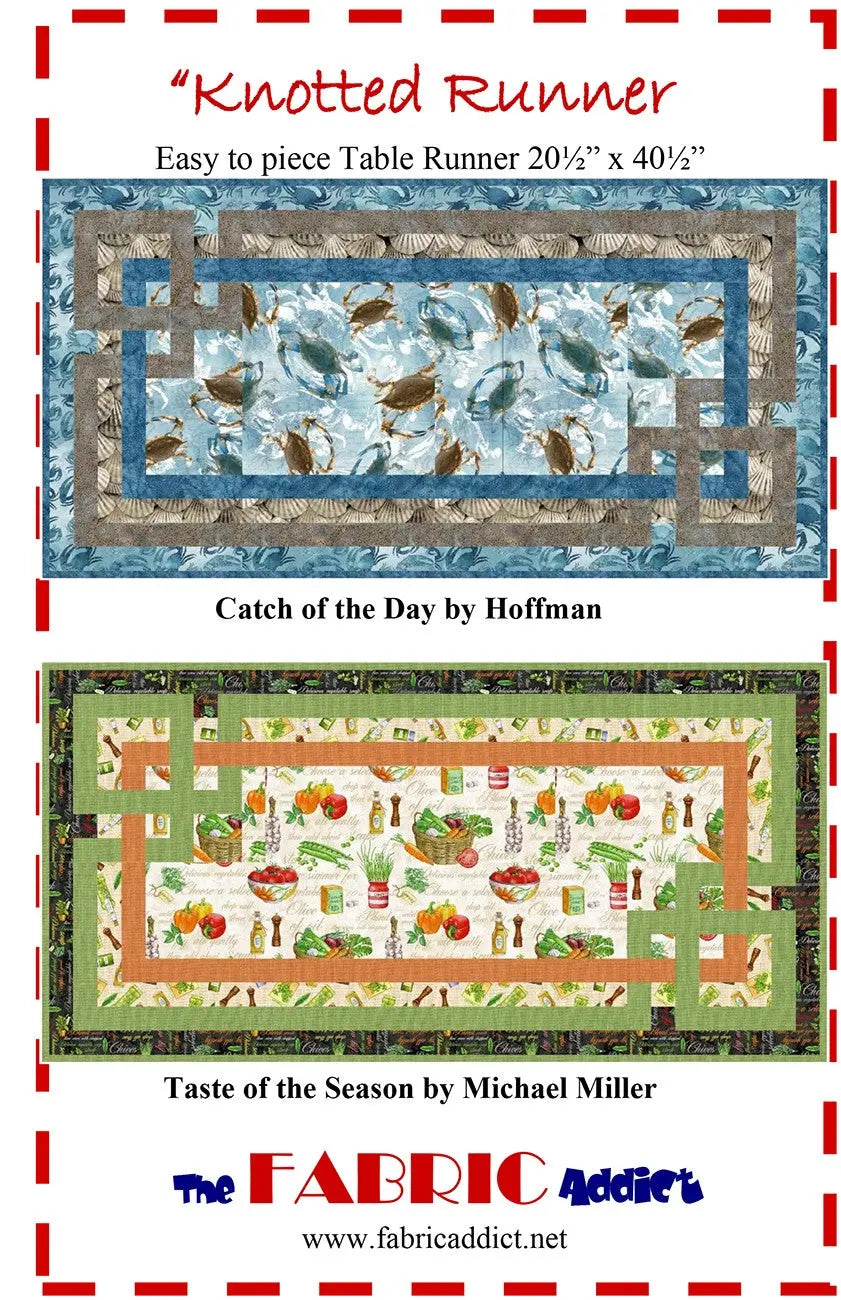 Knotted Runner - Linda's Electric Quilters