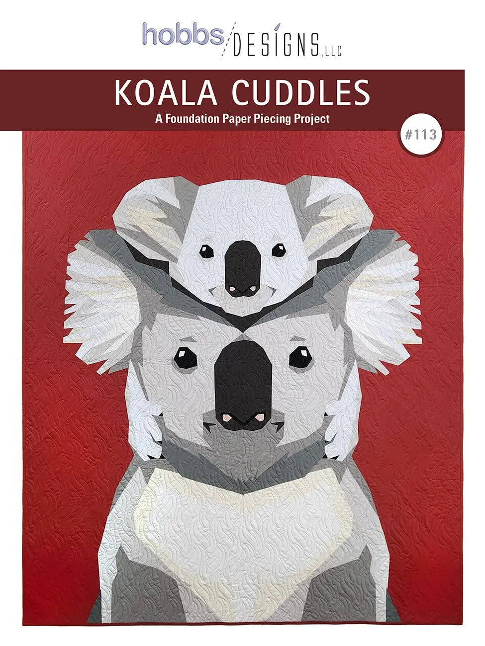 Koala Cuddles - Linda's Electric Quilters