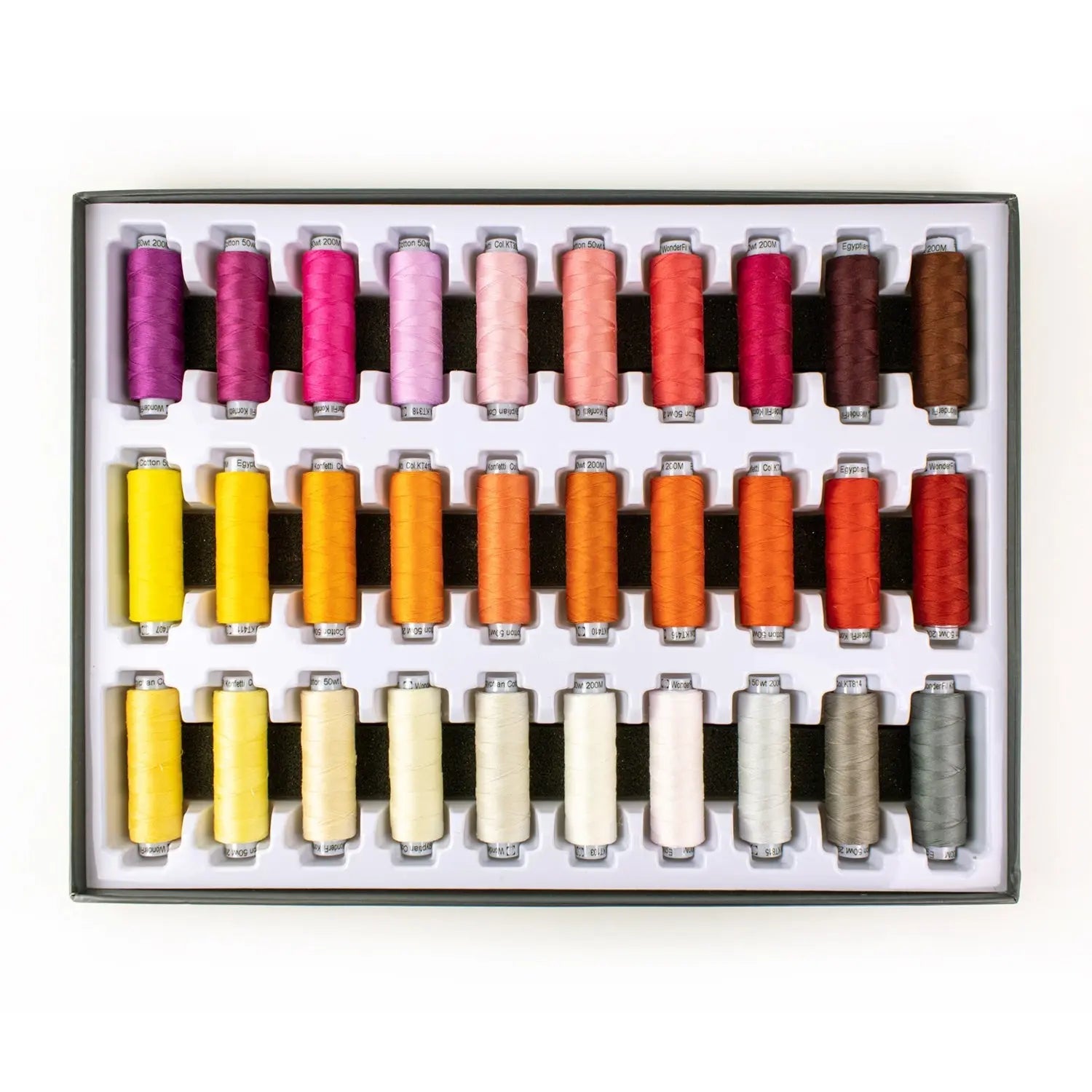 Konfetti™ 50wt Egyptian Cotton Thread : Collector Set WonderFil USA