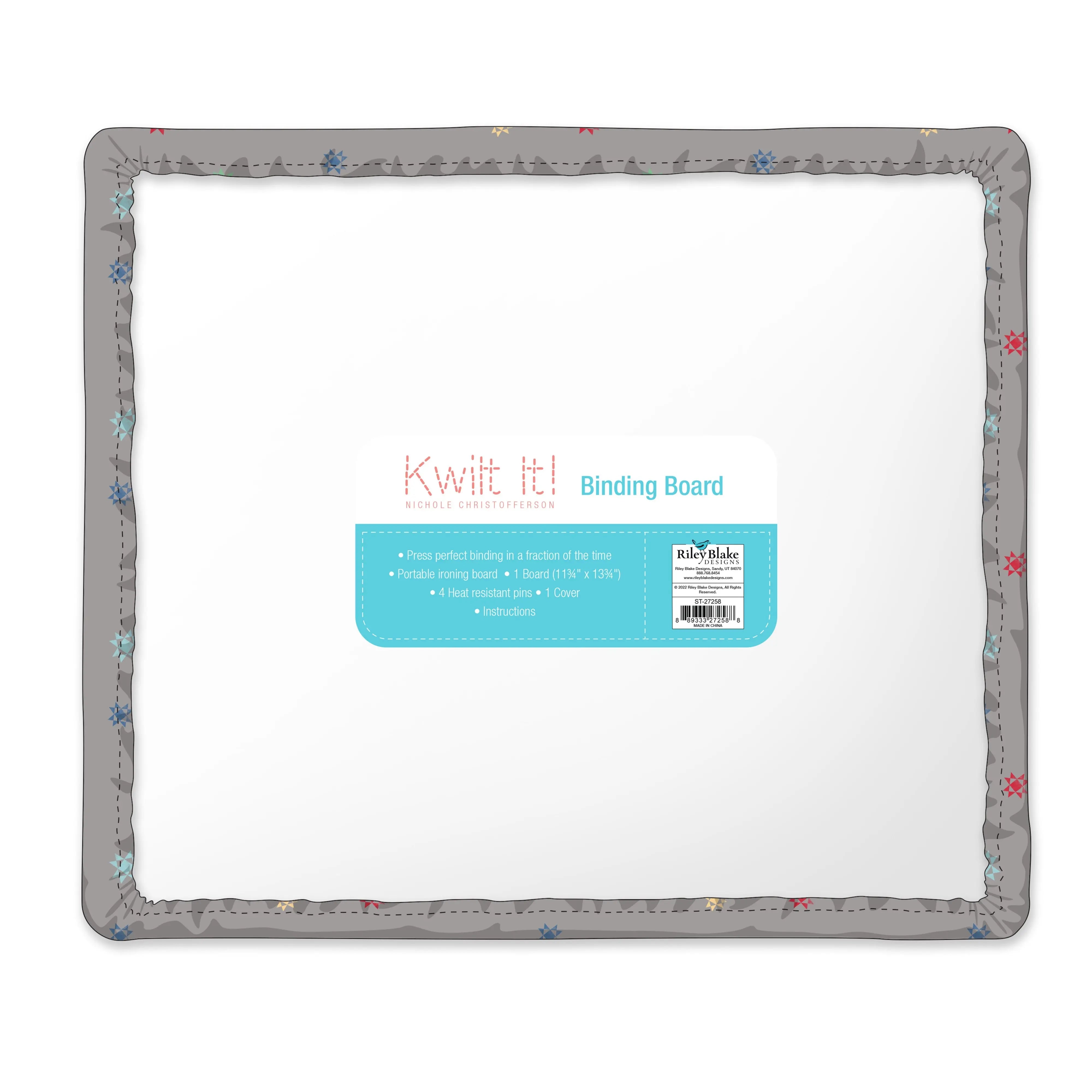 Kwilt It! Binding Board Gray - Linda's Electric Quilters