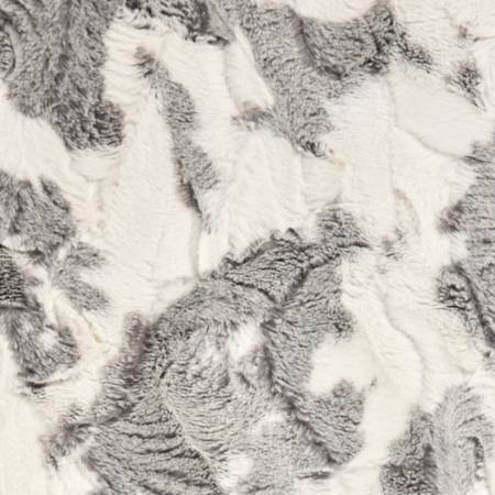 Shannon Fabrics Luxe Cuddle Baby Calf minky fabric in Graphite