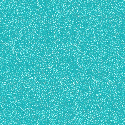 Maywood Studio Ocean Glow aqua glow in the dark quilting cotton fabric