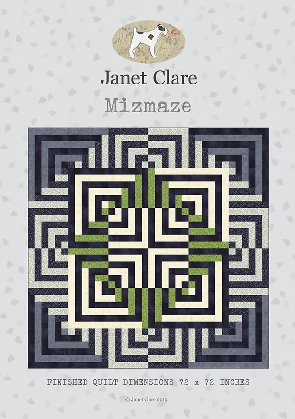 Moda Mizmaze quilt pattern by Janet Clare