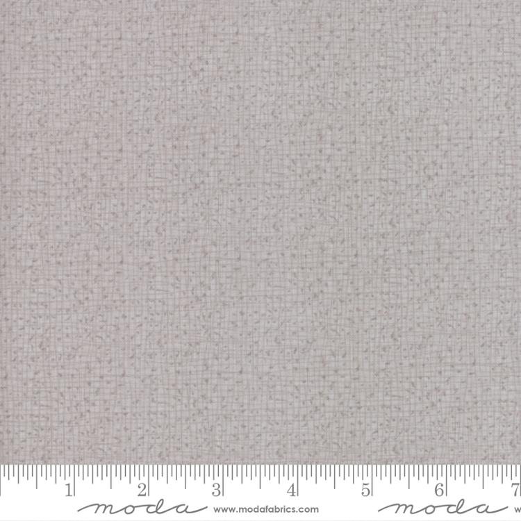 Moda Thatched 108 inch wideback quilt backing fabric in Gray