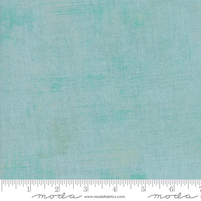 Blue Aqua Grunge Basics 44"/45" Per Yard Moda Fabrics & Supplies